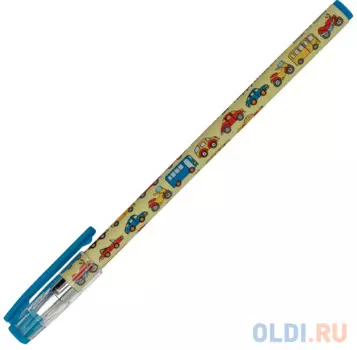 Ручка шариковая Bruno Visconti "Машинки" синий 0.3 мм