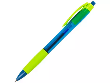 Ручка шариковая масляная автоматическая BRAUBERG "Fruity RG" синяя, узел 0,7 мм, линия письма 0,35 мм