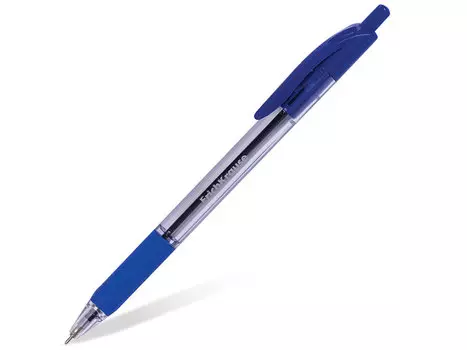 Ручка шариковая масляная автоматическая ERICH KRAUSE "Ultra Glide U-29", узел 0,6 мм, линия 0,32 мм, синяя