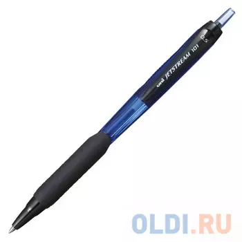 Ручка шариковая масляная автоматическая UNI JetStream SXN-101-05 BLUE синий 0,24 мм 142598