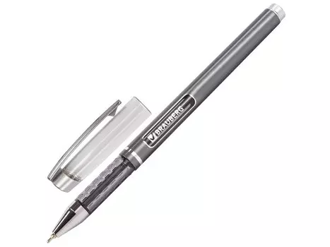 Ручка шариковая масляная BRAUBERG "Choice", корпус с печатью, узел 0,7 мм, линия 0,35 мм, синяя