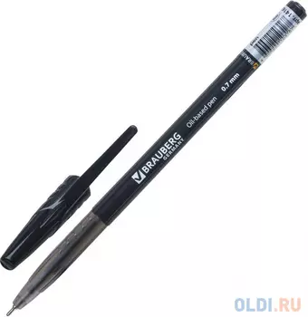 Ручка шариковая масляная BRAUBERG Oil Base черный