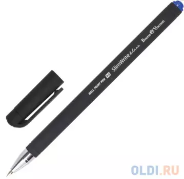 Ручка шариковая масляная Bruno Visconti "Black" синий 0.3 мм