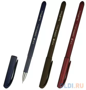 Ручка шариковая масляная масляная Bruno Visconti "SoftWrite" синий 0.3 мм