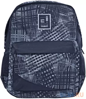 Рюкзак Action! AB11109 серый черный с принтом AB11109