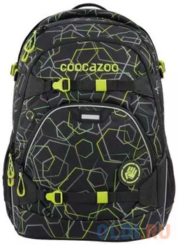 Рюкзак Coocazoo ScaleRale Laserbeam Black черный/салатовый
