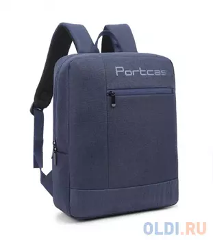 Рюкзак для ноутбука 15.6" PortCase KBP-132BU полиэстер синий