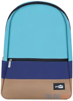 Рюкзак для ноутбука 15.6" PCPet PCPKB0015TB полиэстер синий бирюзовый