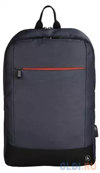 Рюкзак для ноутбука 17.3" HAMA "Manchester" полиэстер синий 00101892