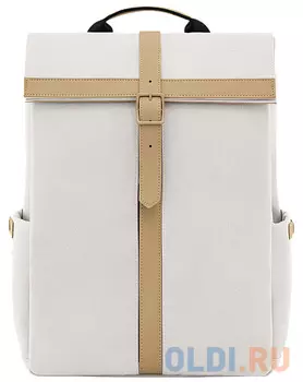 Рюкзак NINETYGO GRINDER Oxford Casual Backpack белый
