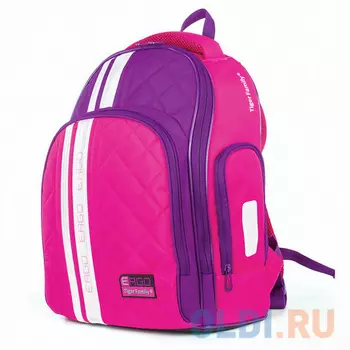 Рюкзак ортопедический Tiger Family Рюкзак 19 л розовый фиолетовый