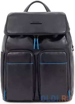 Рюкзак Piquadro Blue Square Revamp CA6104B2V/BLU синий кожа