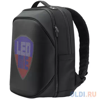 Рюкзак Prestigio "LEDme MAX" нейлон полиуретан черный PBLED125BK