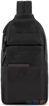 Рюкзак слинг Piquadro Paavo CA6027S122/N черный кожа