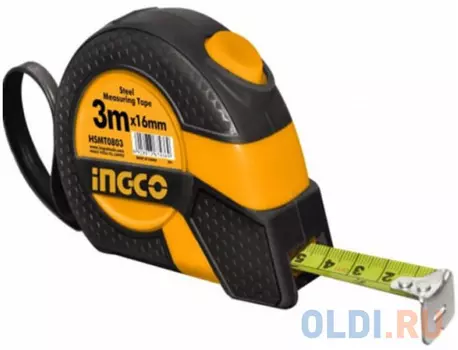Рулетка 3мx16мм. INGCO HSMT0803.1