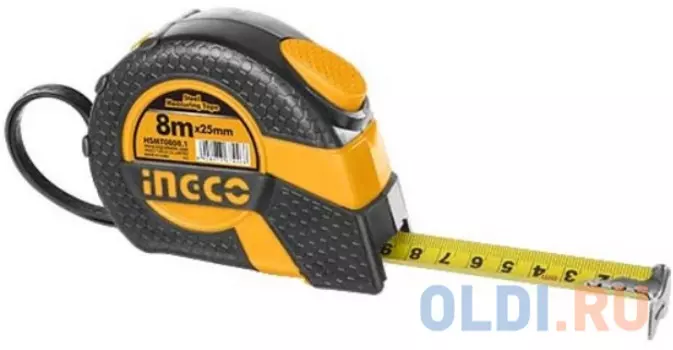 Рулетка 8мx25мм. INGCO HSMT0808.1