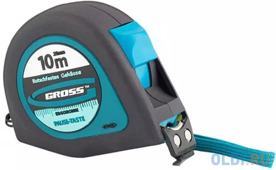 Рулетка Gross 31105 10мx25мм