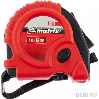 Рулетка Matrix 31003 3мx16мм