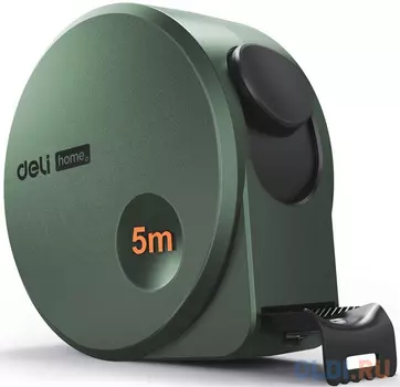 Рулетка Home Series Green Deli HT8519L 5м х 19мм, эксклюзивный дизайн, корпус - высококачественный софттач пластик