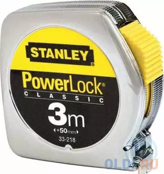 Рулетка STANLEY POWERLOCK 0-33-218 3м