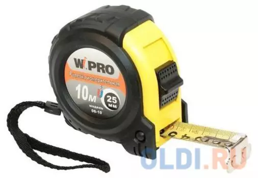 Рулетка WIPRO 06-10 10мx25мм