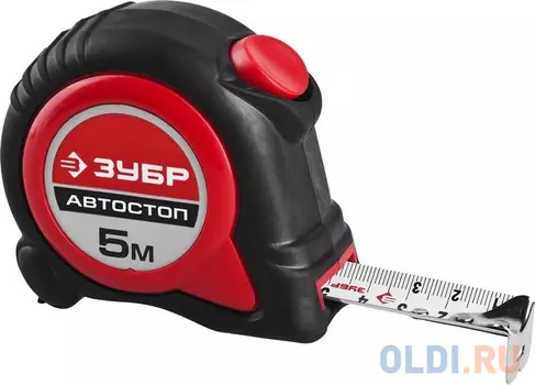 Рулетка Зубр Комфорт 5мх25мм 34052-05-25