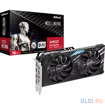 RX7600XT Challenger 16GB OC GDDR6 128-Bit HDMI DPx3 2FAN RTL