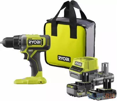 Ryobi 18В Дрель-шуруповерт RDD18-2C52S 5133005522