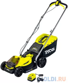 RYOBI ONE+ Газонокосилка 33cm; 1x аккумулятор 4.0Aч RLM18X33B-40 5133004306