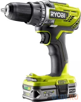 Ryobi ONE+ компактн.дрель-шуруповерт R18DD3-215S 5133003774