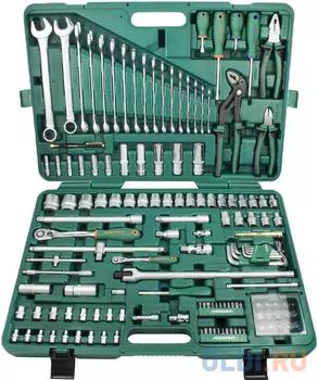 S04H524142S Набор инструмента универсальный 1/4", 1/2"DR, 142 предмета JonnesWay