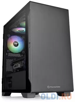 Корпус microATX Thermaltake CA-1Q9-00S1WN-00 Без БП чёрный