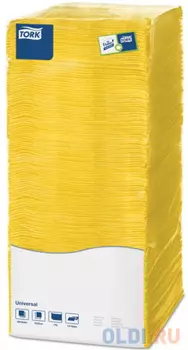 Салфетки TORK Big Pack, 25х25, 500 шт., желтые, 470116