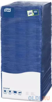 Салфетки TORK Big Pack, 25х25, 500 шт., темно-синие, 478667