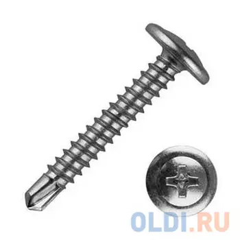 Саморезы ЗУБР 300216-42-025 ПШМ-С со сверлом для листового металла, 25 х 4.2 мм, 25 шт