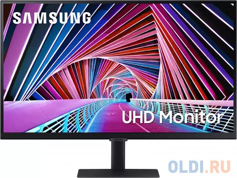 Samsung 31.5" S32A700NWM VA LED 16:9 3840x2160 5ms 2500:1 300cd 178/178 HDMI DP 60Hz HDR10 VESA UK plug Black 1 year