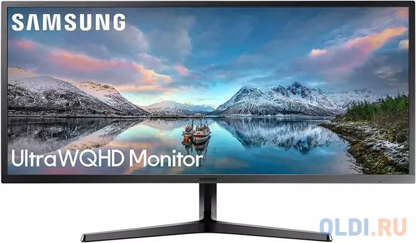 Samsung 34" S34J550WQR VA LED 21:9 3440x1440 4ms 300cd 3000:1 178/178 2*HDMI DP 75Hz FreeSync Dark Blue Gray 1 year