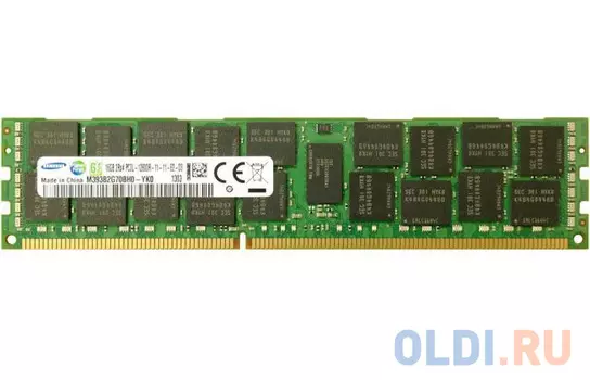 Оперативная память для сервера Samsung M393B2G70BH0-YK0 RDIMM 16Gb DDR3 1600 MHz M393B2G70BH0-YK0