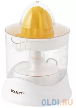 SCARLETT Соковыжималка для цитрусовых (белый) SC-JE50C02