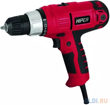 Screwdriver HIPER 350W, 35Nm, 0 -750 / 0 - 2800rpm, 10mm, box