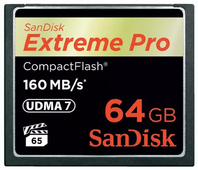 Карта памяти Compact Flash 64Gb SanDisk Extreme Pro UDMA 7 (SDCFXPS-064G-X46)