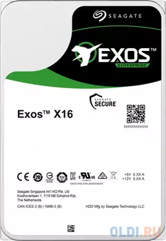 SEAGATE HDD Server Exos X16 512E ( 3.5/ 10TB/ SAS 12Gb/s / 7200rpm)