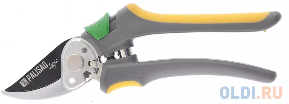 Секатор прямого реза, 205 мм, двухкомпонентные рукоятки, LUXE// Palisad