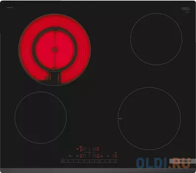 Варочная панель электрическая Bosch PKF631FP3E черный
