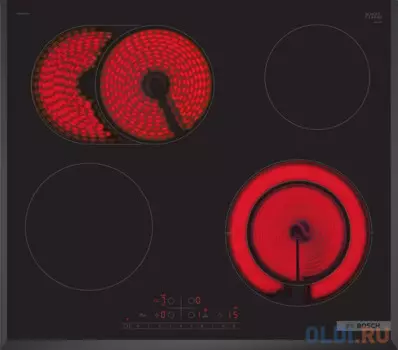 Варочная панель электрическая Bosch PKN651FP2E черный