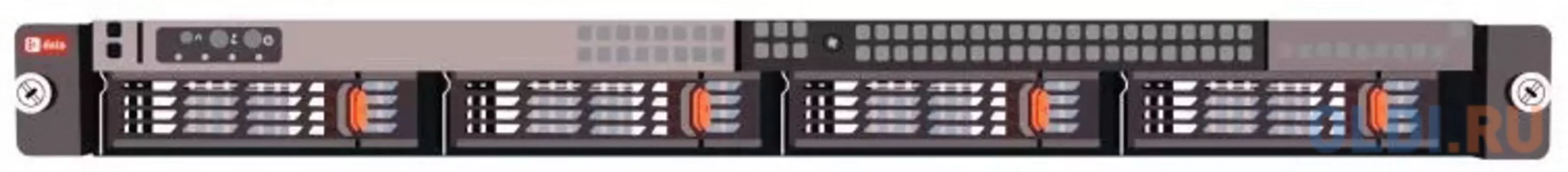 Сервер F+ tech FPD-15-SP-12030-CTO в составе: 1U 4x3.5" HDD platform, 1xIntel Xeon Silver 4210 10C 2.20GHz, 1x32GB DDR4-2933 ECC RDIMM, 2x240GB 2