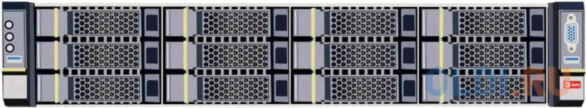 Сервер F+ tech FPD-15-SP-22033-CTO в составе: 2U 12x3.5" HDD platform, 2xIntel Xeon Gold 5218 16C 2.30GHz, 2x32GB DDR4-2933 ECC RDIMM, 2x240GB 2.