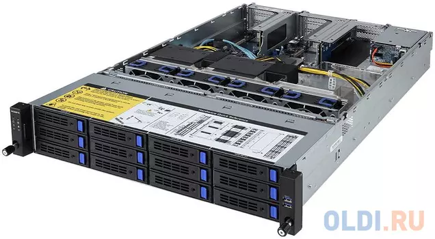 Серверная платформа 2U GIGABYTE R281-3C2