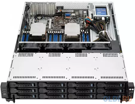 Серверный корпус 2U Chenbro RM23923H01*13410 Без БП серый чёрный