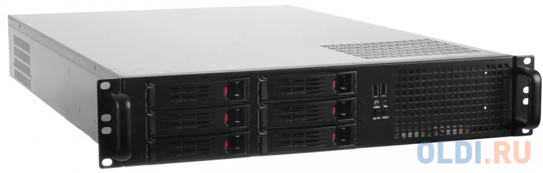 Серверный корпус 2U Exegate Pro 2U660-HS06 800 Вт черный